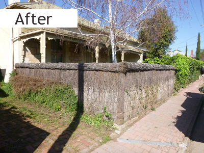 brush fence Adelaide