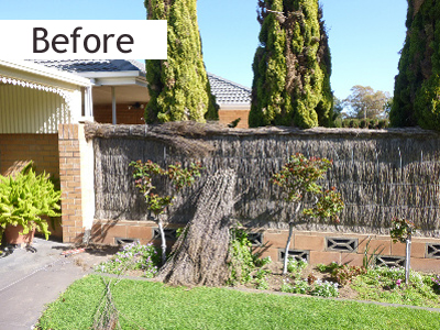 brush fence repairs Adelaide